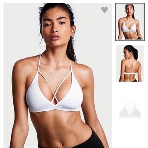 🌟Victoria’s Secret 🌟 Sport Strappy Triangle Bralette M wot